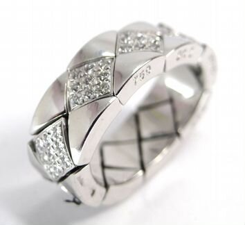 Золотое кольцо Chanel 750 пробы, оригинал