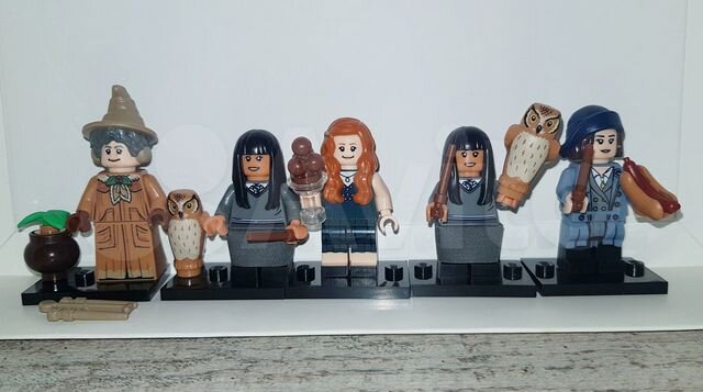 harry potter lego minifigure series