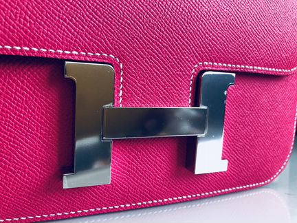 Hermes Constance 24 Rose Tyrien оригинал