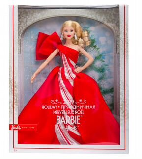 Новая колллекционная праздничная Barbie Блондинка
