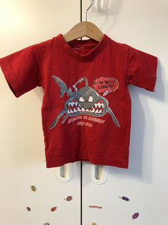 Футболка детская 74 80 86