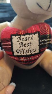 Плюшевый мишка музыкальный