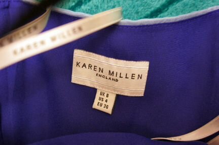 Шелковое платье Karen Millen