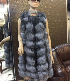 Жилетка из песца