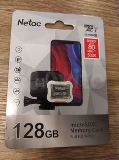 Новая карта памяти MicroSD 128Gb