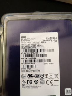 SSD Micron 5200 на 4TB HPE