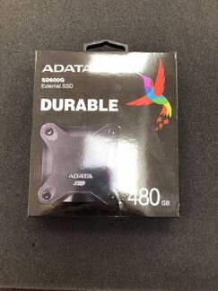 Внешний диск SSD adata 480GB SD600Q Black