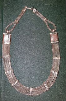 Колье Старое серебро Сирия 100 гр