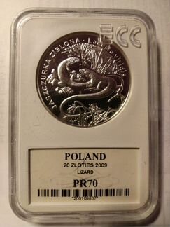 Польша. 20 злотых 2009 (proof, серебро)