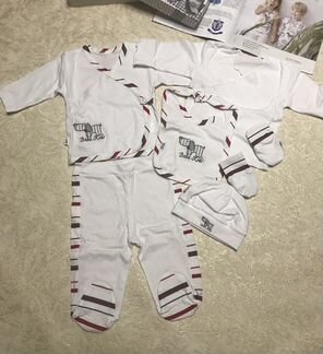 Новый Комплект на выписку для мальчика