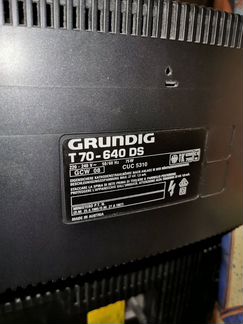 Телевизор grundig t70-640 ds 40 дюймов