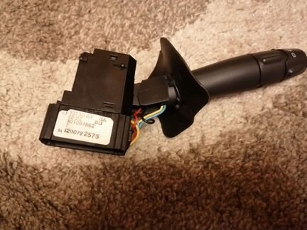 Подрулевой переключатель на Рено