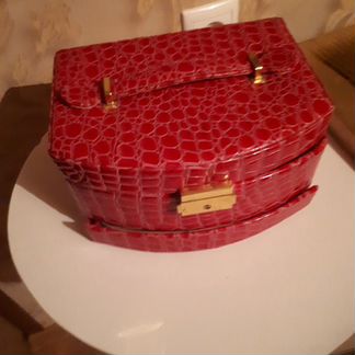 Шкатулка для хранения бижутерии ли золото