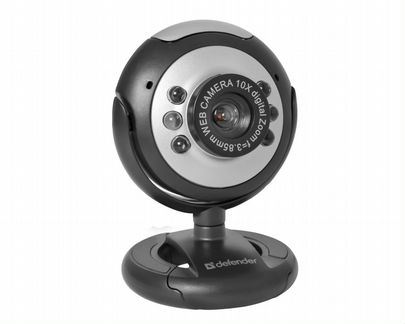 Веб-камера Defender C-110, с микрофоном, 0.3Мп