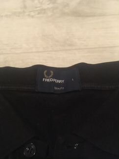 Поло Fred Perry черное