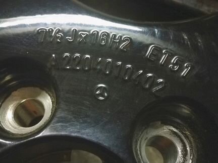 Диск литой R16 запасного колеса Mercedes S-class