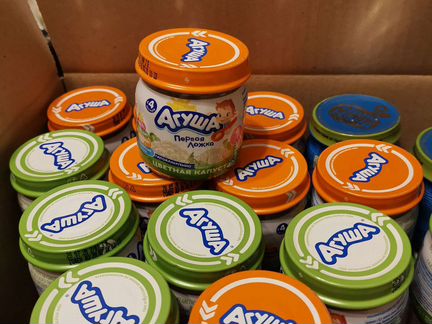 Детское питание пюре:кабачок, брокколи, цветная ка