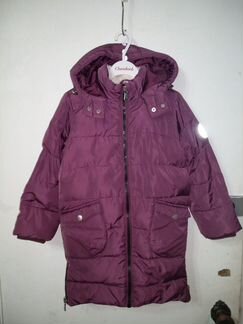 Зимнее теплое пальто на девочку acoola