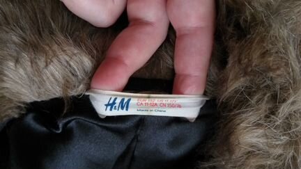 Жилет меховой H&M