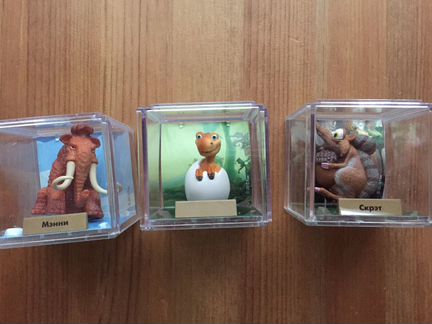 Фигурки из журнала «Ледниковый Период»