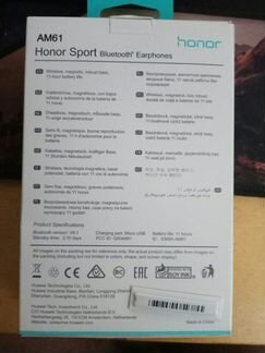 Беспроводные наушники Honor Sport