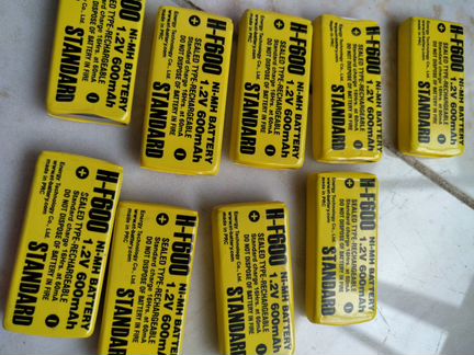 Ni-MH аккумулятор ET H-F600 600mAh 1.2V