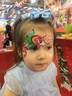 Аквагрим и прически на День Рождения