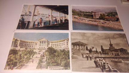 Открытки Сочи 1950 гг СССР
