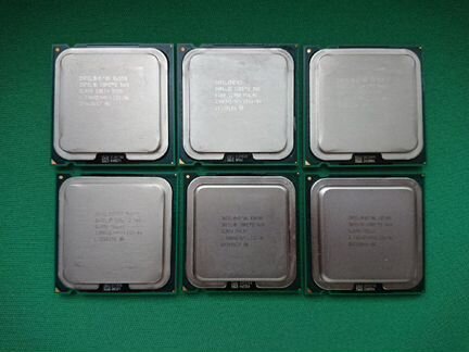Процессоры Intel Core 2Duo E84003.00Ghz и другие