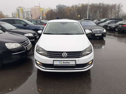 Volkswagen Polo 1.6 AT, 2015, 356 900 км