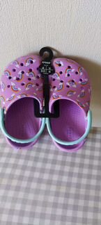 Сабо crocs для девочки С6 размер 22-23