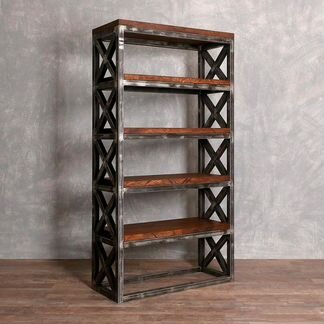 Стеллаж в стиле лофт