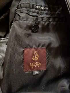 Пальто кожаное мужское