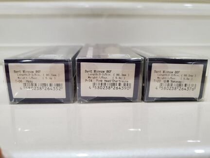 Воблер OSP Bent Minnow 86F