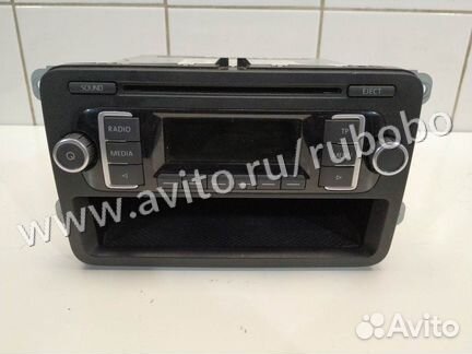 Магнитола RCD210 5K0035156A VW Golf VI 2009-2013
