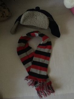 Шапка и шарф для игрушки Build A Bear Workshop