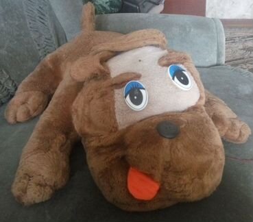 Подарки детям - большие и милые плюшевые собаки