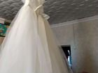 Свадебное платье+фата+шубка+чехол+кольца под плать объявление продам