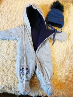 Комбинезон +шапка