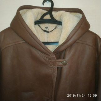 Дубленка женская с капюшоном. Hollies - Голландия