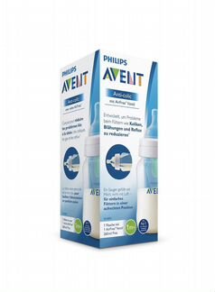 Бутылочка avent anti colik новая