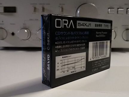 Audio cassette sanyo ORA XJ1 54 type1