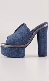 Acne Сабо Audrey Platform Slides