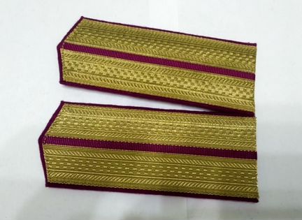 Погоны средн.ком.сост. ркка. Пехота.Обр 1943 года