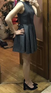 Платье шерстяное на подкладке