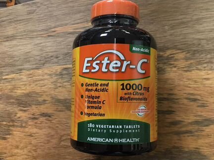 Витамин С 1000мг 180таблеток - American Health