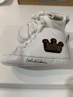 Пинетки - кроссовки dolce gabbana, 16 размер