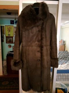 Дублёнку из натурального меха ягненка