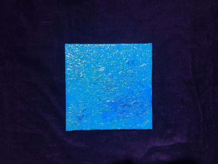 Картина на холсте. Масло, акрил. 4 этюда