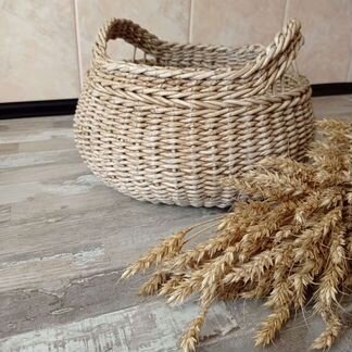 Корзина плетеная для хранения